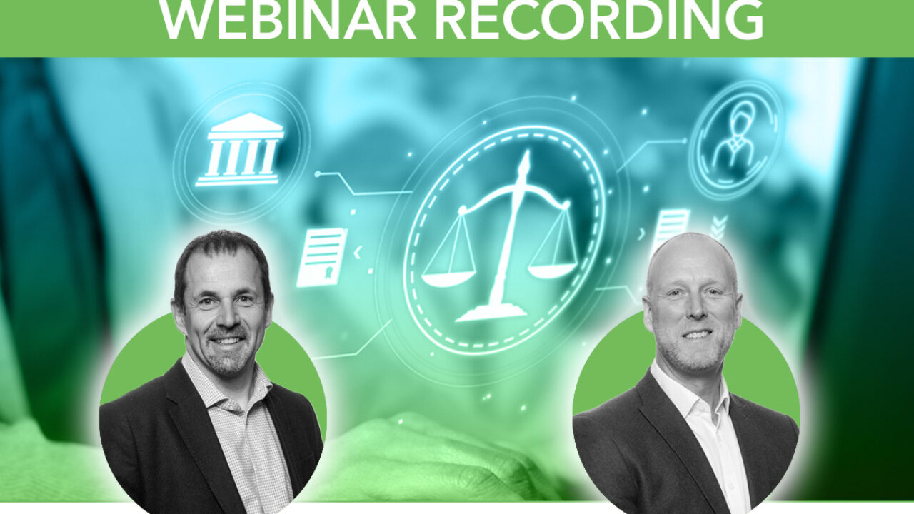 Webinar recording